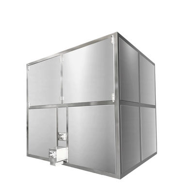 Industrial Cube Ice Making Machine met een dagelijkse uitstoot van 2 ton en een nominale stroom van 15 A