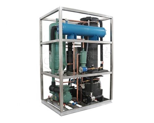 Grote ijsproductie 40 kW cilindrische buis-ijsmachine TV50 voor het Arabische Midden-Oosten