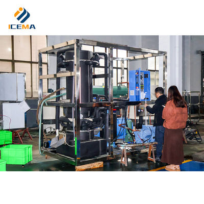 2024 Hot Commercial 5 Ton Tube Ice Machine 304 Materiaal voor industriële ijsproductie
