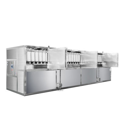 10 ton ijsmachine met aanpasbare automatische verpakking en 22x22x22 mm kubus ijs grootte