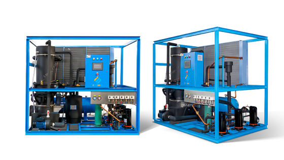 Buizen-ijsmachine ICEMA 2T voor bars en restaurants in commerciële productie-installaties