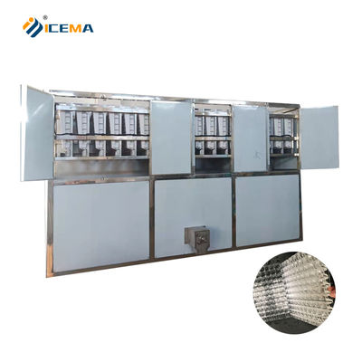 12 tot 17 minuten IJssnelheid Industrial Ice Cube Machine voor detailhandel en industrie