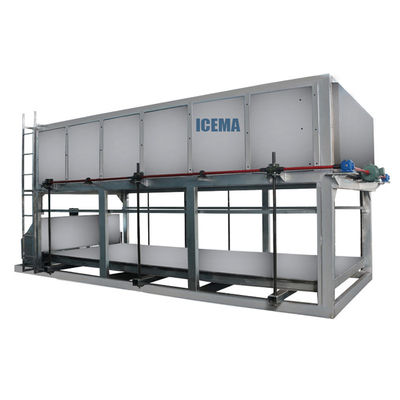 15T/20T ijskloofmachine met een hoge uitstoot en Bitzer/Hanbell-compressor voor de productie
