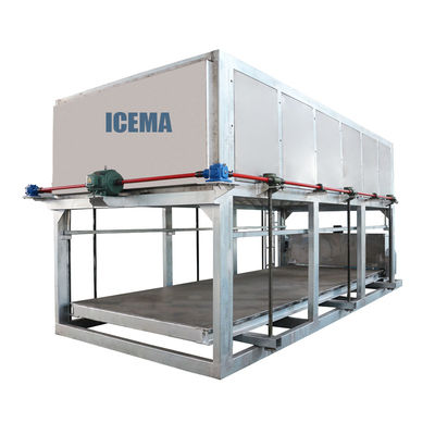 15T/20T ijskloofmachine met een hoge uitstoot en Bitzer/Hanbell-compressor voor de productie