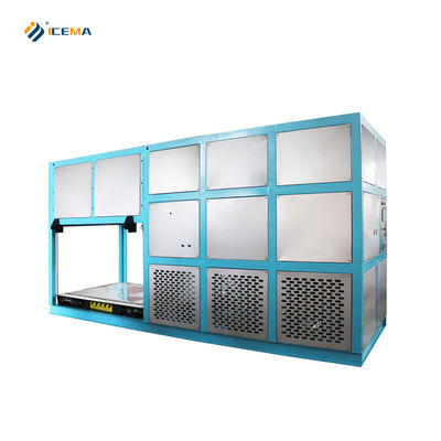 Energiebesparende 3T industriële ijstblokmachine met 380V/3P/50hz stroomtoevoer