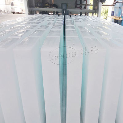 Energiebesparende 3T industriële ijstblokmachine met 380V/3P/50hz stroomtoevoer