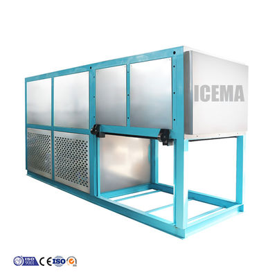 ICEMA Automatic 2T Ice Block Machine Maker voor de industrie Andere capaciteit voor het opslaan van ijs