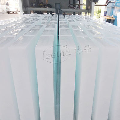 ICEMA Automatic 2T Ice Block Machine Maker voor de industrie Andere capaciteit voor het opslaan van ijs