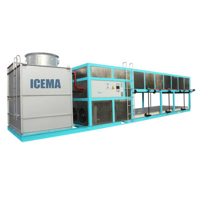 Direct koelen Automatische blok ijsmachine 10T 15T 20T 25T 30T en prestaties