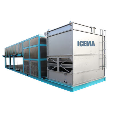 Direct koelen Automatische blok ijsmachine 10T 15T 20T 25T 30T en prestaties