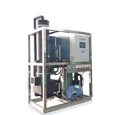1 ton industriële ijstbuismachine met 8,9 kW koelcapaciteit en betaalbare prijs