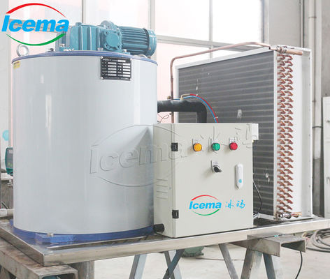 Compact Bitzer Compressor IJsblok/vlok IJsmachine/Ijsmachine voor commerciële doeleinden