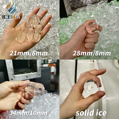 ICEMA Tube Ice Making Machine Aanpasbare dagelijkse output 1T-30T Geschikt voor de verkoop van ijsbars Hotels kunnen worden voorzien van verpakkingsmachine ijszakken