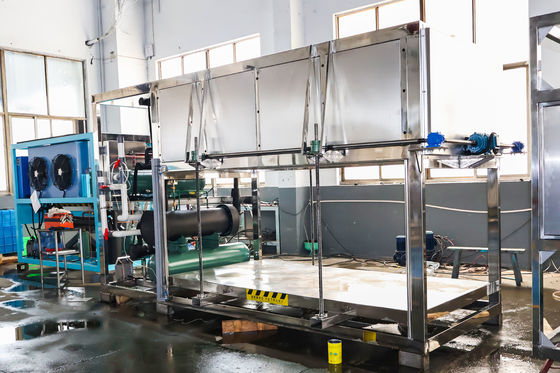 Icema Industrial Block Ice Maker Machine Uitgang 1 t-30 t Voor commerciële gebruik
