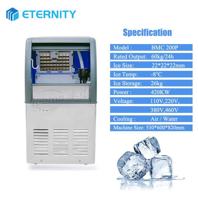kopen 80 kg/24 H Ice Cube Maker Machine Commerciële Automatische Voor Thuis Restaurant Winkel Drinken Bar online manufacture