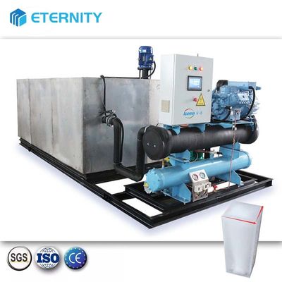 kopen 500 kg/dag-50 ton/dag Automatische brine block-ijsmachine met luchtgekoelde condensatie online manufacture