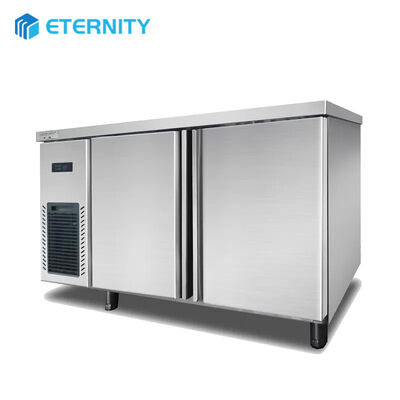 kopen Roestvrij staal Dubbele deur Top Freezer Koeling 150 lbs Verticale koelkast Freezer online manufacture