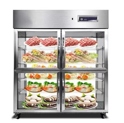 kopen 780L de Ijskastdiepvriezer van keukenworktable met Vier Deuren online manufacture