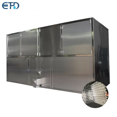kopen 350 kg ijsopslagcapaciteit 5 ton Industrial Ice Cube Maker Machine voor onderhoud op locatie online vervaardiging