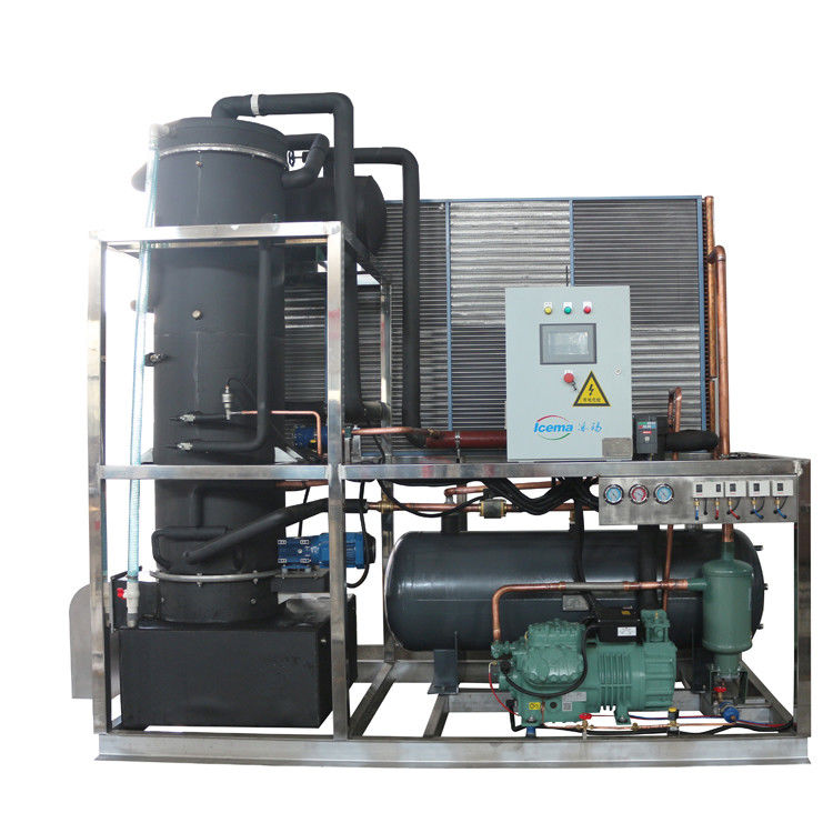 Hoge efficiëntie industriële 21T 22T 23T 24T 25T buis-ijsmachine ijsbuismachine maart Expo Factory Price