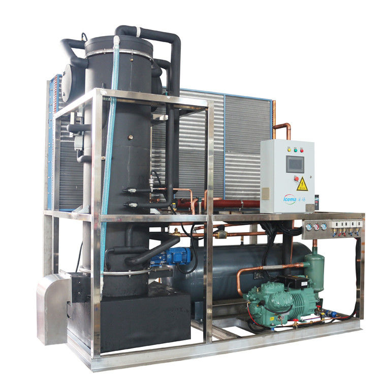 Automatische Tube Ice Machine 10T/24H Commercial For Farm Sea For Food Fish Bar