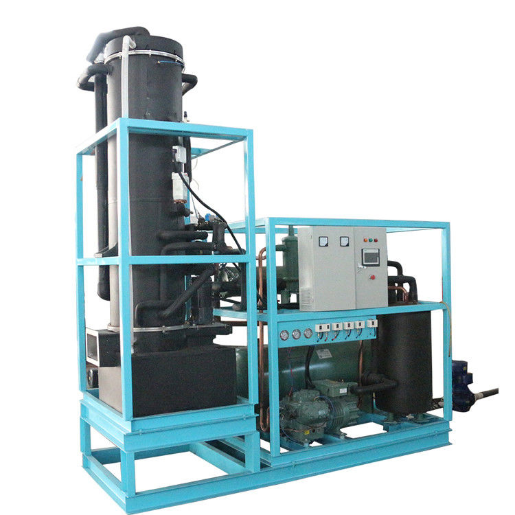 8000 kg Bizter Compressor Ice Tube Machine 20 ton 30 ton Uw industriële ijsoplossing