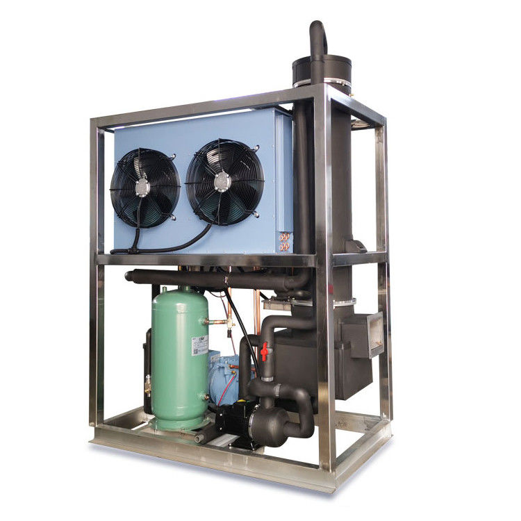 CE-certificaat 1TON 2TON 5TON 10TON buis-ijsmachine voor op maat gemaakte ijsmachinebehoeften