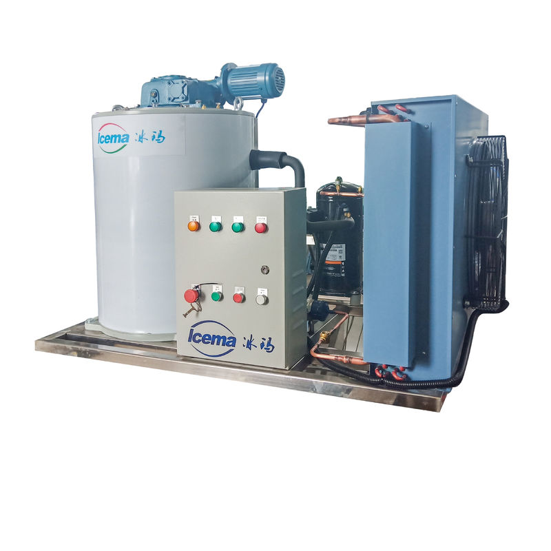 Flak-ijsmachine voor hoge productiviteit in industriële visserij