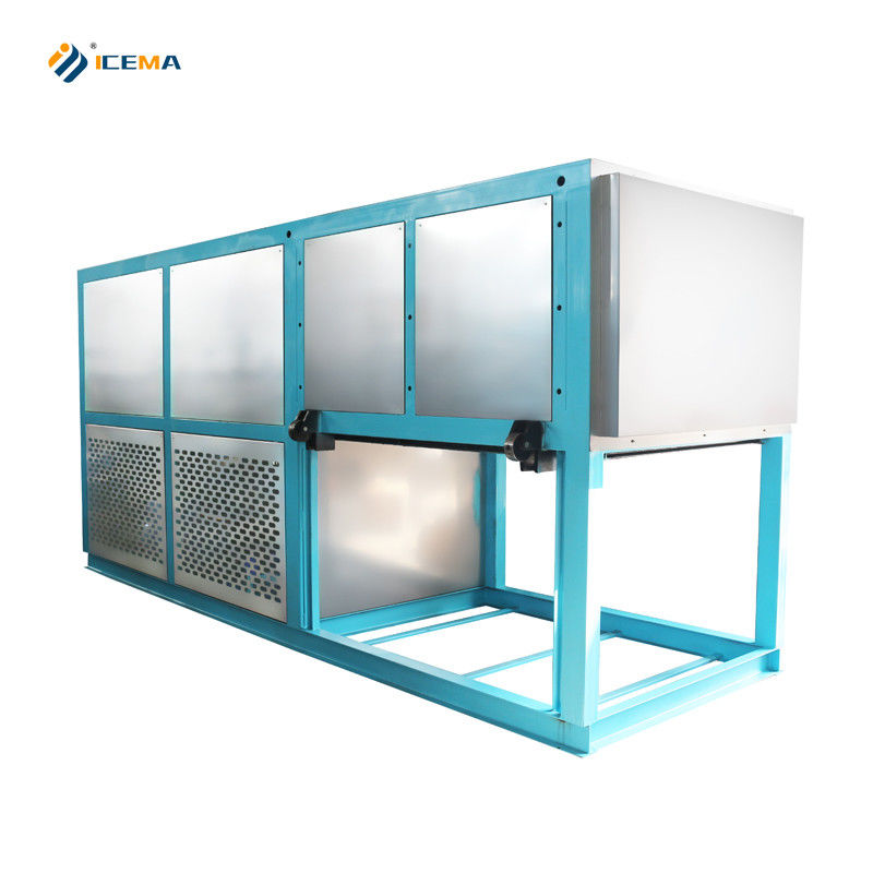 ICEMA Automatic 2T Ice Block Machine Maker voor de industrie Andere capaciteit voor het opslaan van ijs