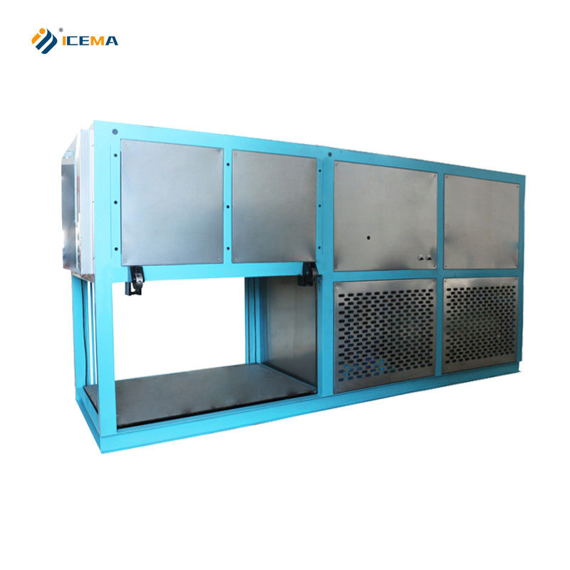 Automatische 2T-ijsblokmachine met lange levensduur en 11kw compressorvermogen