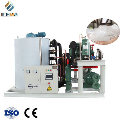 Goede prijs 8 Ton Zeewater Flake Ice Machine Commerciële Flake Ice Maker online