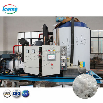 Goede prijs 30 Ton Zoetwater Vlokijsmachine 220V Automatisch industrieel online