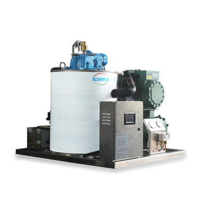 Goede prijs 10T/24H Zeewater Vlokken ijsmachine IJsmaker Industrieel Commercieel Installeerd Op Schip online