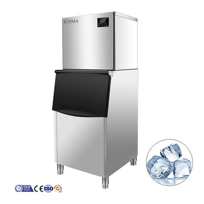 Goede prijs Voedingswinkel ICEMA Automatische 300kg 400kg 500kg ijsblokjesmachine online