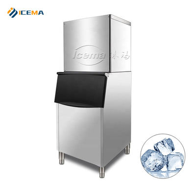 Goede prijs 200kg 300kg 400kg 500kg ICEMA IJsknobelmachine 760*830*1780mm Ijs Grootte 22x22x22mm online