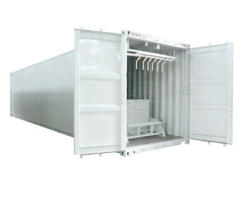 Goede prijs 6400*2250*2500 Containerblok-ijsmachine met andere capaciteit voor het opslaan van ijs in haven en kade online